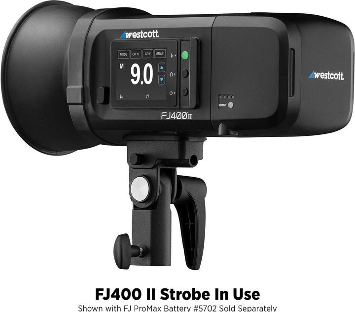 Produktbild Westcott Stroboscopio Touchscreen FJ400 II (Blitzkopf, 400 Ws)