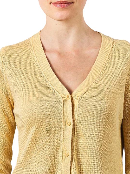 Actual product image Marc O'Polo Linen Cardigan Longsleeve iced vanilla (L)
