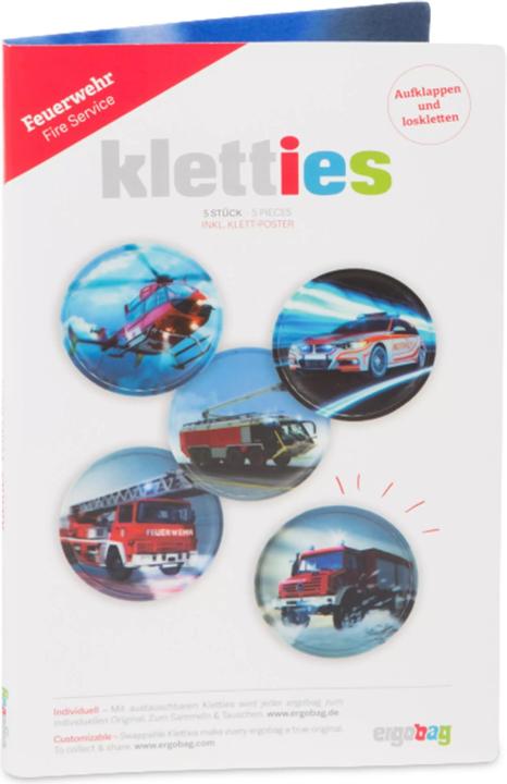 Image du produit Ergobag Accessoires Set Klettie pompiers