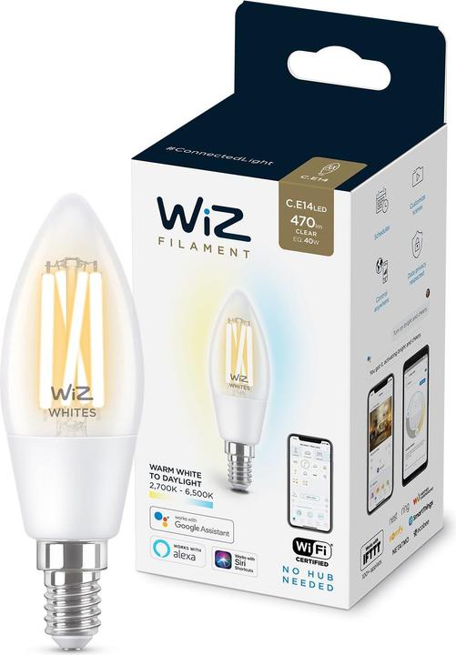 Actual product image WiZ B35 (E14, 4.90 W, 470 lm, 1 x, E)
