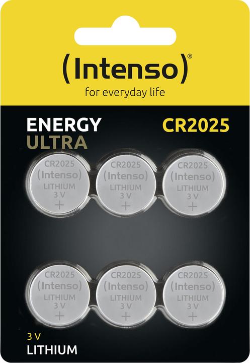 Image du produit Intenso Énergie Ultra (6 pcs, CR2025, 160 mAh)