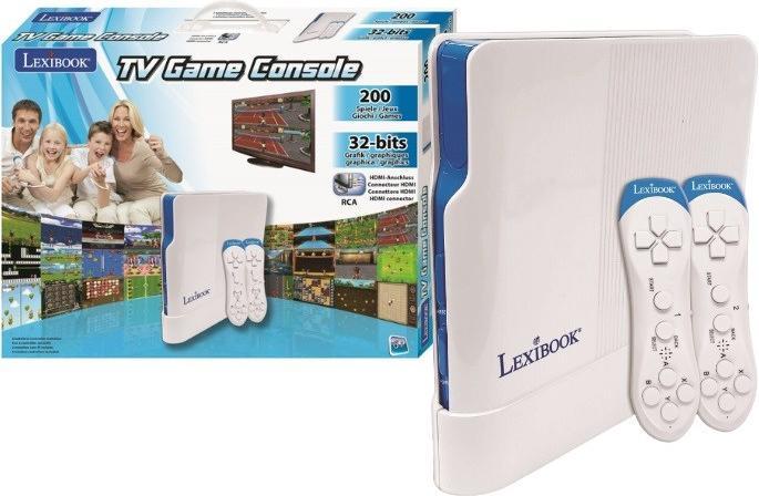 Produktbild Lexibook HDMI TV Console Plug N" Play Motion - 2 wireless controllers 200 games (JG7430)