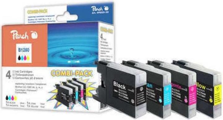 Produktbild Peach Tinte Brother LC-1280 Combi Pack + (C, M, Y)