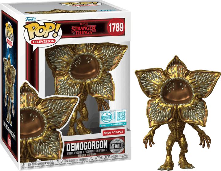 Funko POP! Stranger Things Demogorgon Métallique Exclusive Supreme 9500 Pièces