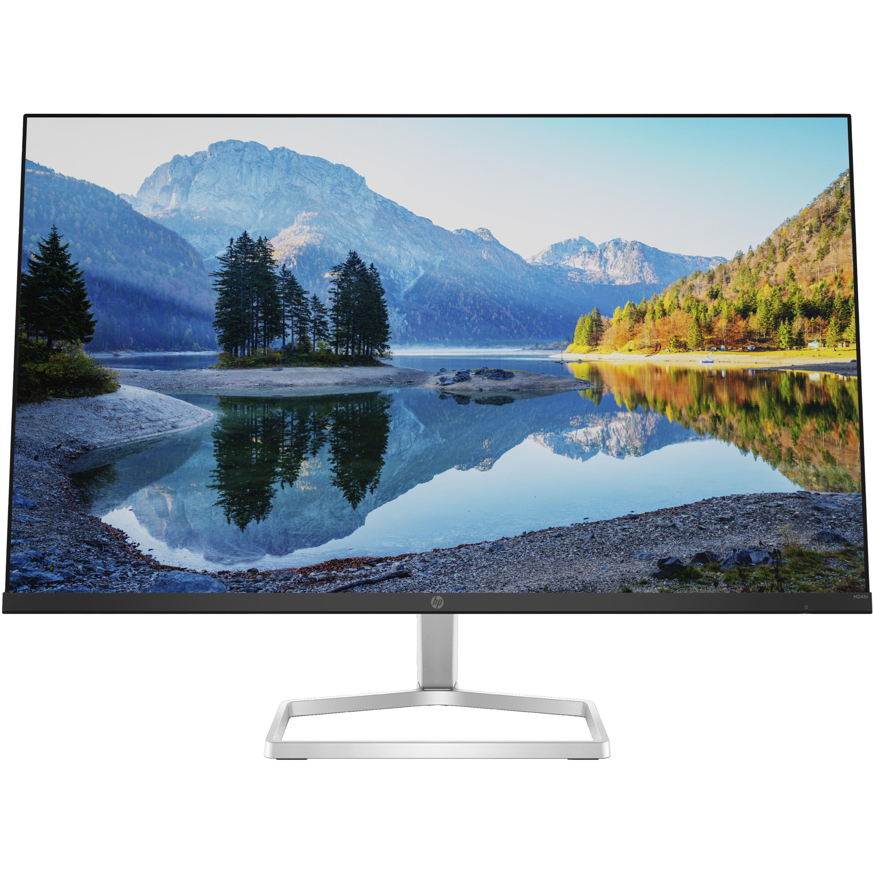 HP M24fe (1920 x 1080 Pixel, 24"), Monitor, Grau