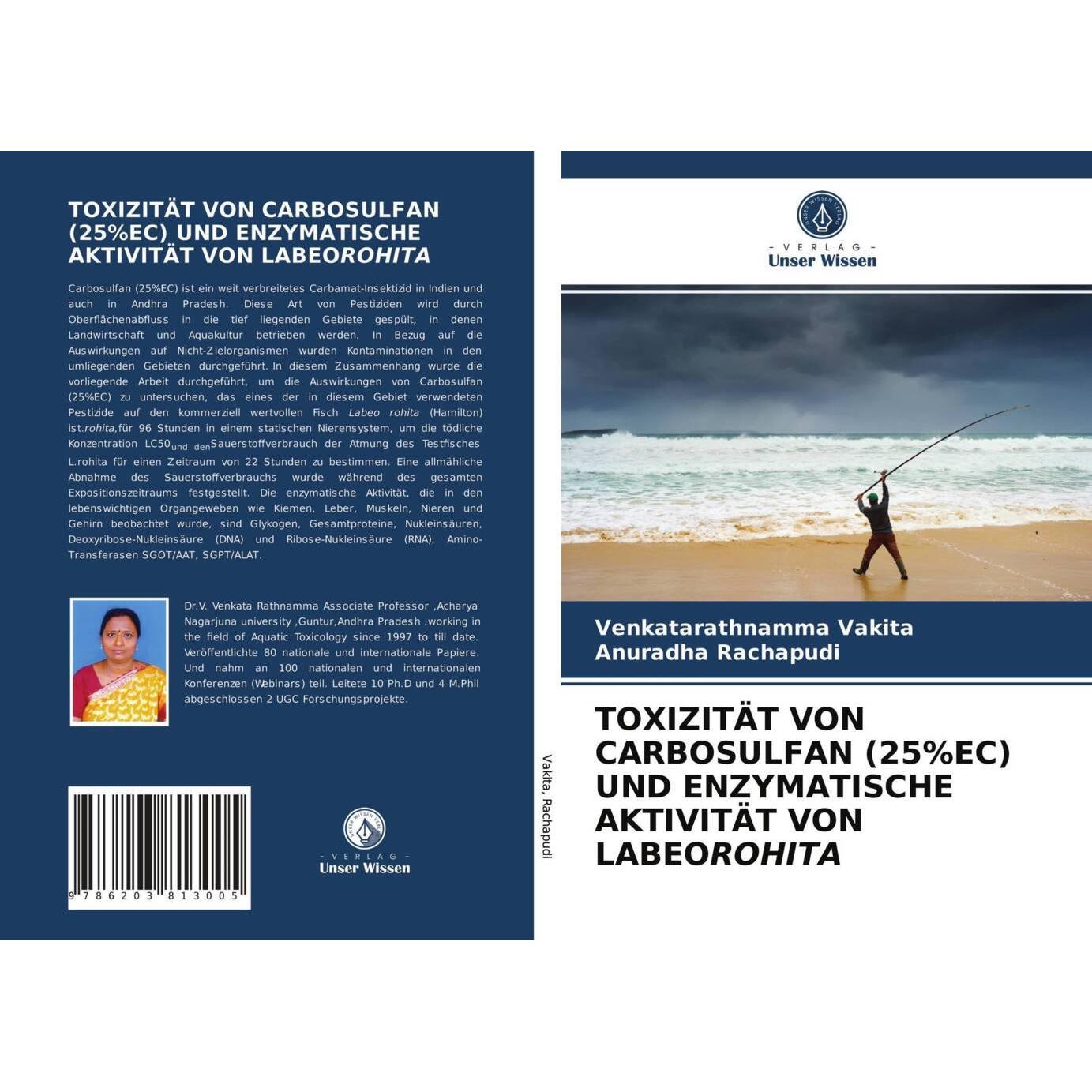 Toxizität Von Carbosulfan (25%Ec) Und Enzymatische Aktivität Von Labeorohita, Fachbücher von Venkatarathnamma Vakita, An...