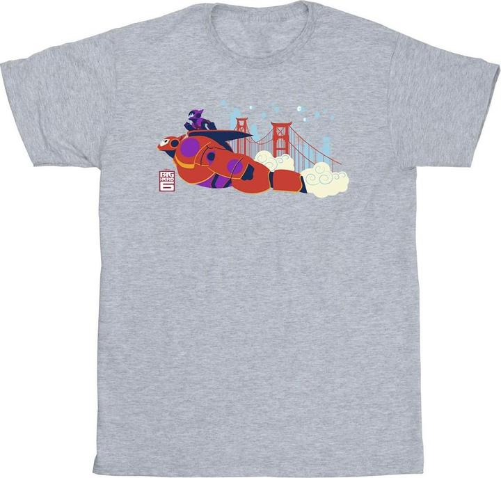 Produktbild Disney Big Hero 6 Baymax Hiro Bridge TShirt Jungen (140, 146)