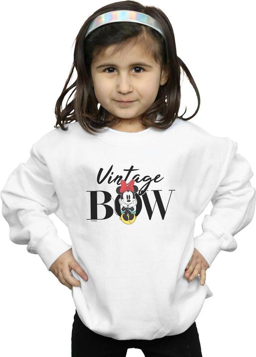 Produktbild Disney Minnie Mouse Vintage Bow Sweatshirt Mädchen (152, 158)