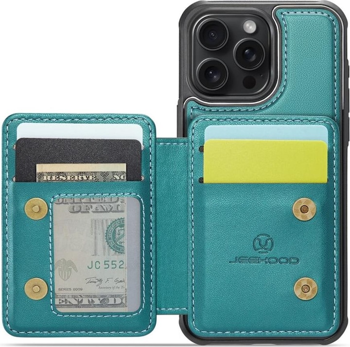 Produktbild Cover-Discount iPhone 16 Pro Max - 2-in-1 Backcover mit Kreditkarten-Etui (Apple iPhone 16 Pro Max)