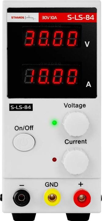 Actual product image Stamos Laboratory Power Supply - 0-30 V - 0-10 A DC - 300 W