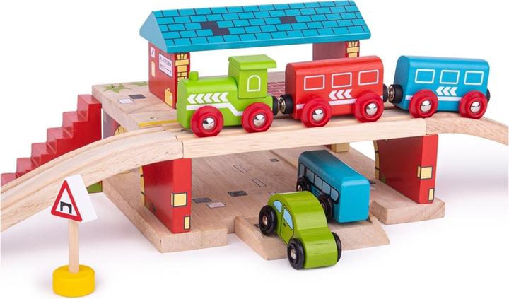 Actual product image Bigjigs Rail Above Ground Station