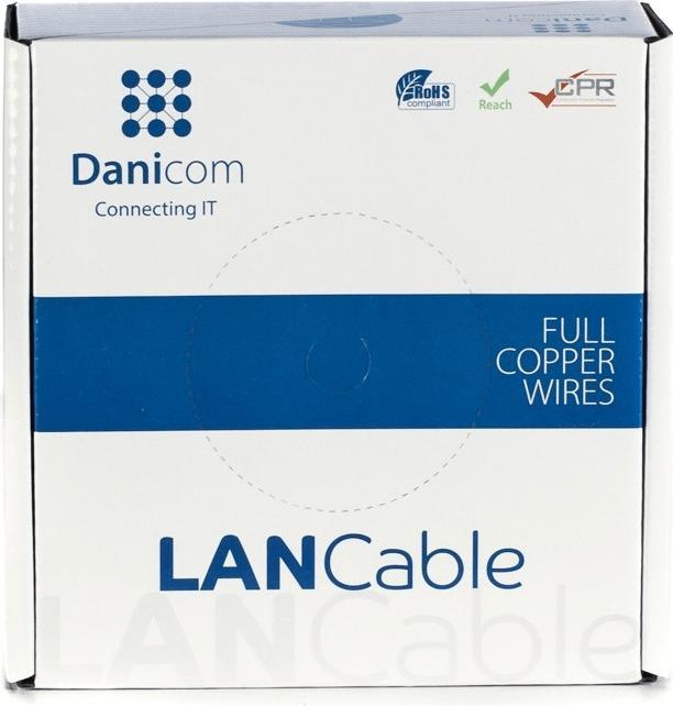 Actual product image Danicom CAT5E FTP 100m Starrleiter - LSZH (Dca) (FTP, CAT5e, 100 m)