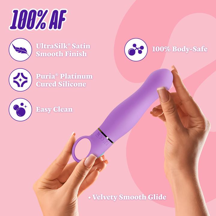 Actual product image Blush Aria Exciting Af 2.0 Rechargeable Vibe Indigo