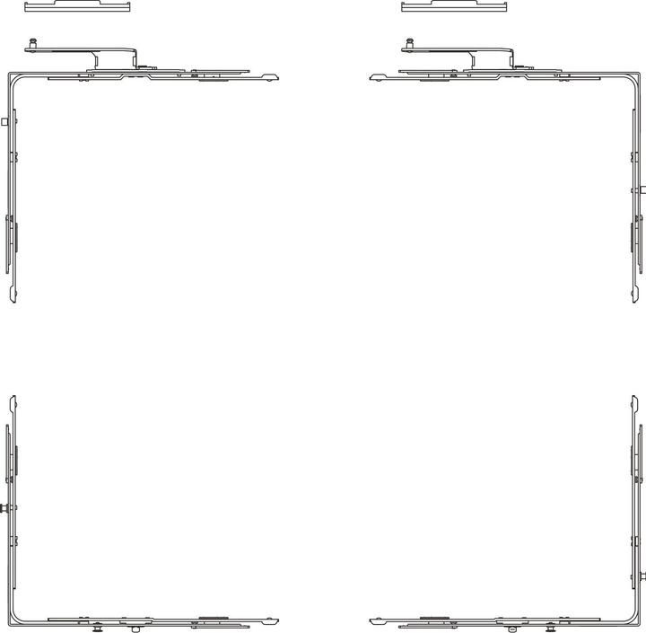 Hautau ATRIUM HKS 180/150 Z/E Basic box Corner deflection offset 9 mm right