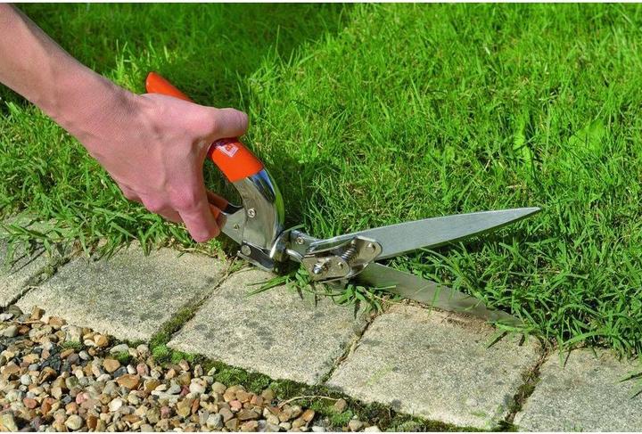 Actual product image Bahco Grass shears with 3 positions and plastic handle cover