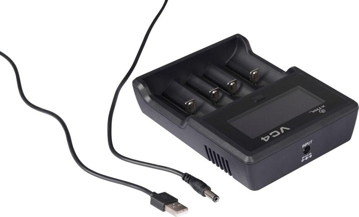 Produktbild Xtar VC4SL (1 Stk., 14500, 16340, 18500, 18650, 21700, 26650, AAA, AA, Akku)