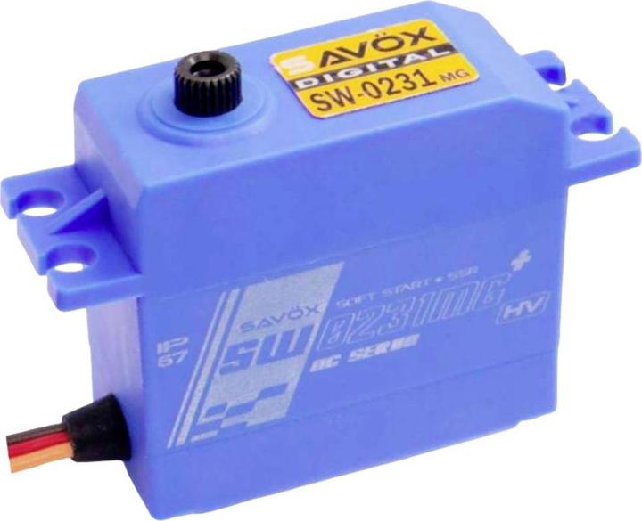 Savöx Servo standard SW-0231MG+ 15 kg digitale, riduttore in metallo