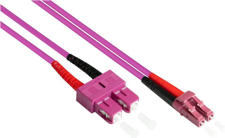 Produktbild Good Connections Patchkabel LWL Duplex OM4 (Multimode, 50/125) LC/SC, 30m (30 m)