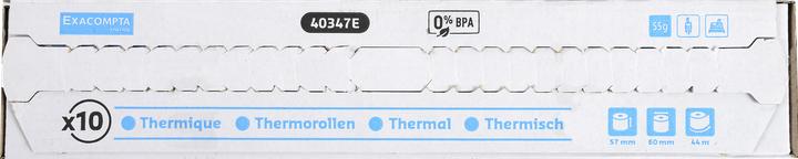 Actual product image Exacompta Receipt Rolls therm 57x60mm-44m (box10)