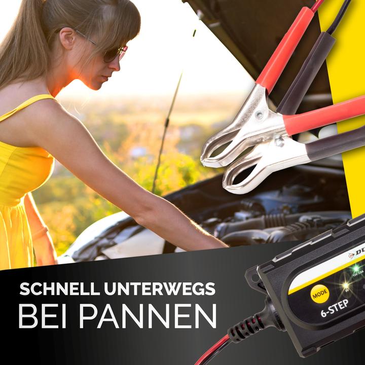 Produktbild Dunlop Batterieladegerät 3.8A (12V, 3.80 A)