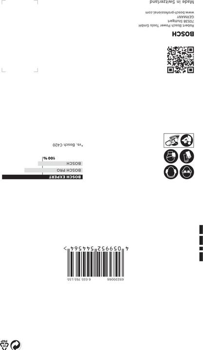 Actual product image Bosch Professional Zubehör Expert C470 (180)