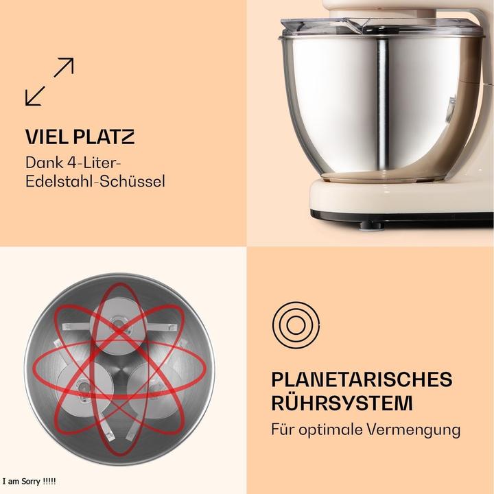 Image du produit Klarstein Bella Küchenmaschine (1200 W)