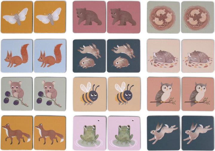 Actual product image Filibabba Nordic animals (2 - 4 Players)