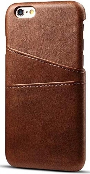 Produktbild Screenguard Apple iPhone 6/6S CardCaddy Leder Backcase mit Kartenfächern (Apple iPhone 6)