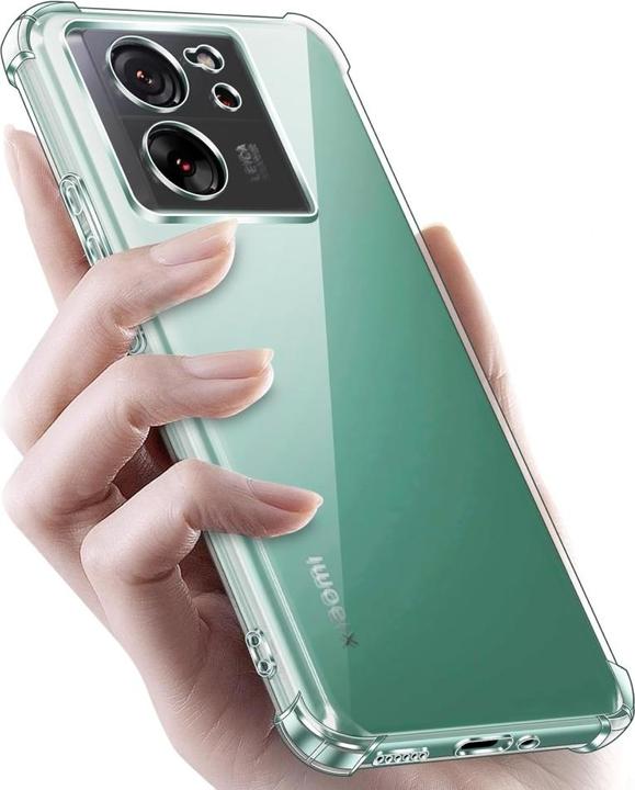 Actual product image Screenguard Xiaomi 13T Case Crystal Soft Airbag Bumper (Xiaomi 13T)