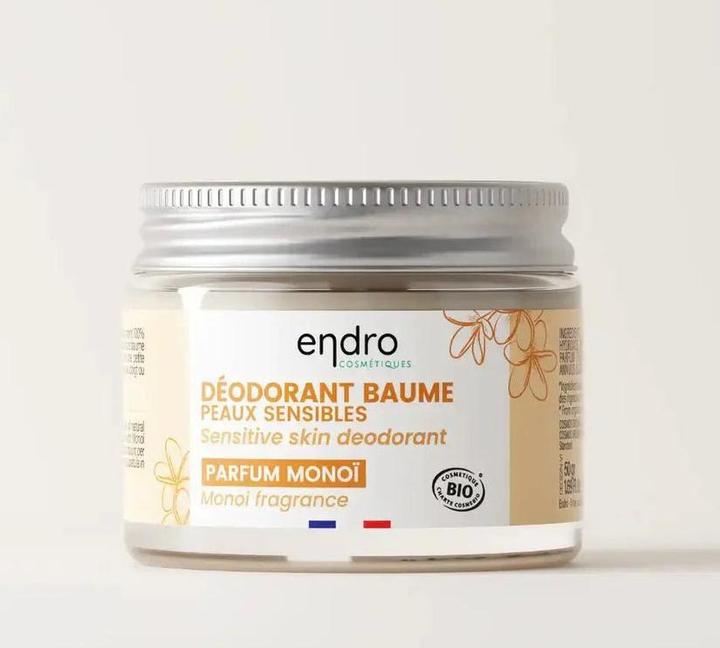 Nutritional values and ingredients Endro Cosmétiques Deodorant natürlich Monoi inklusive Spachtel 50 ml (Crème, 50 ml)