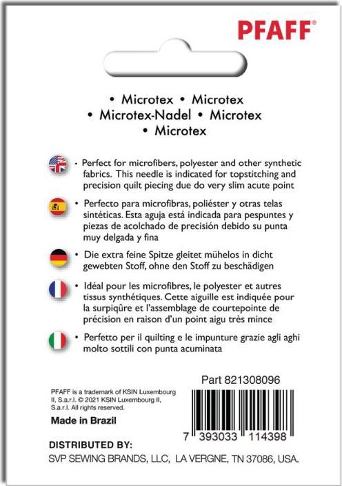 Energie-Label Pfaff PF MICROTEX NADEL 70/10 5PK