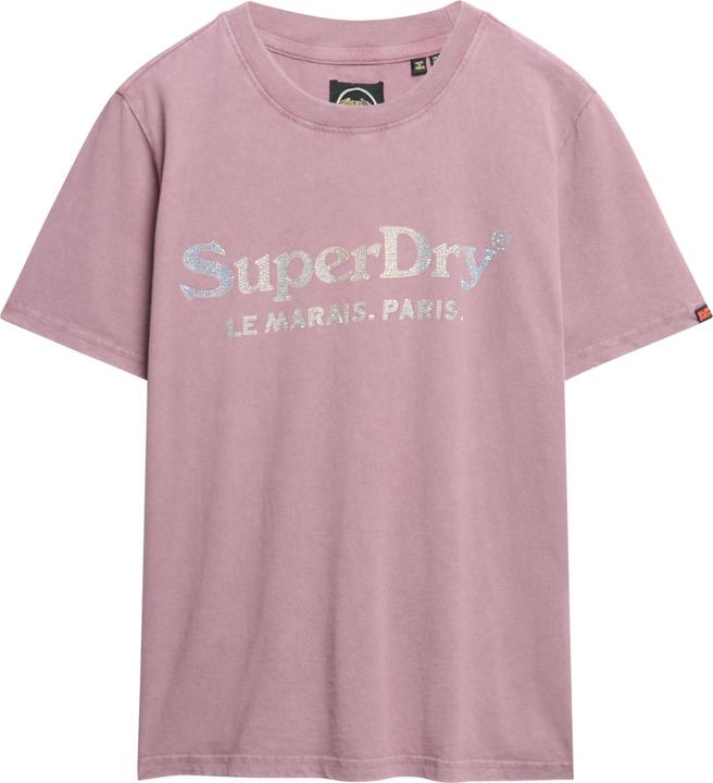 Actual product image Superdry Venue Metallic Relaxed Tee (12XL)