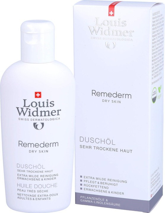 Produktbild Louis Widmer Remederm Duschöl parfümiert (200 ml)
