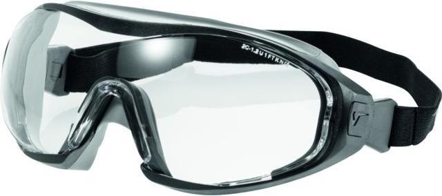 Produktbild Magni Univet 6X1.00.00.00 Vollsichtbrille "6X1" mit klarem Glas in dunkelgrau/grün