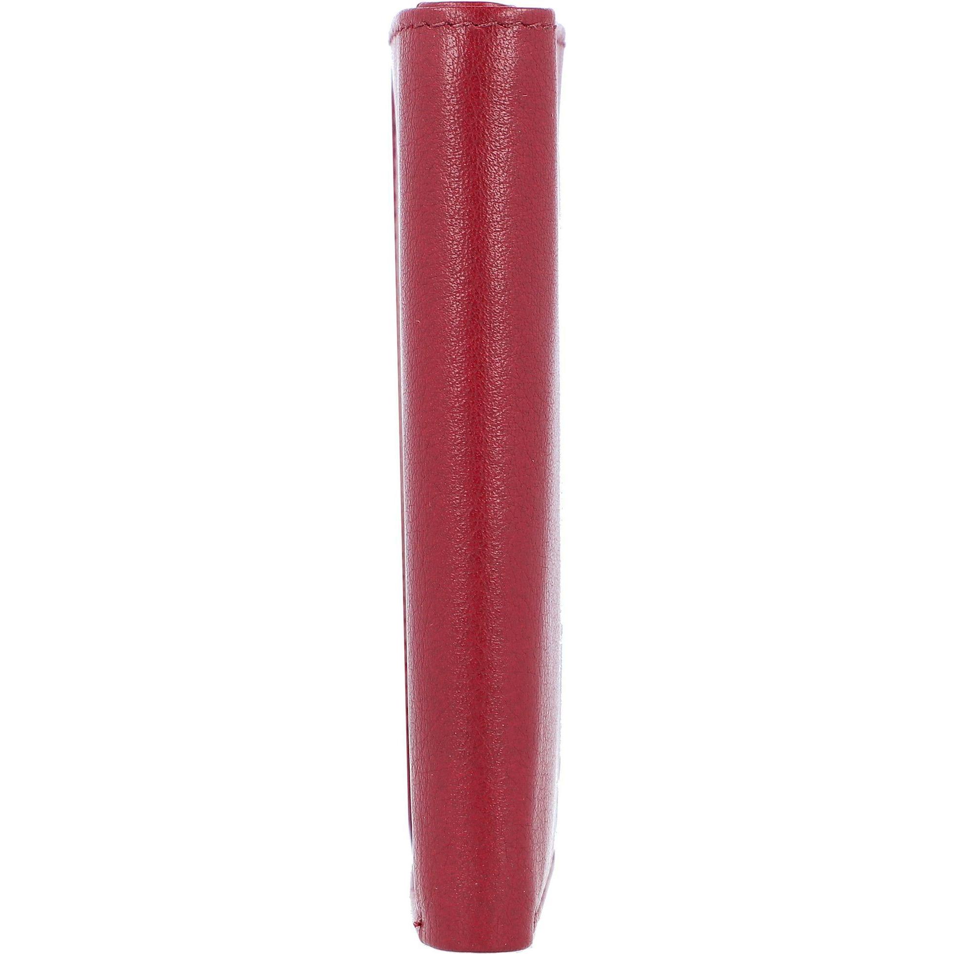 Thumbnail - Esquire, Damen, Portemonnaie, Oslo Kreditkartenetui RFID Leder 7,5 cm, Rot