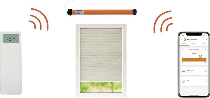 Produktbild Kaiser Nienhaus Funk Rohrmotor Rollladenantrieb