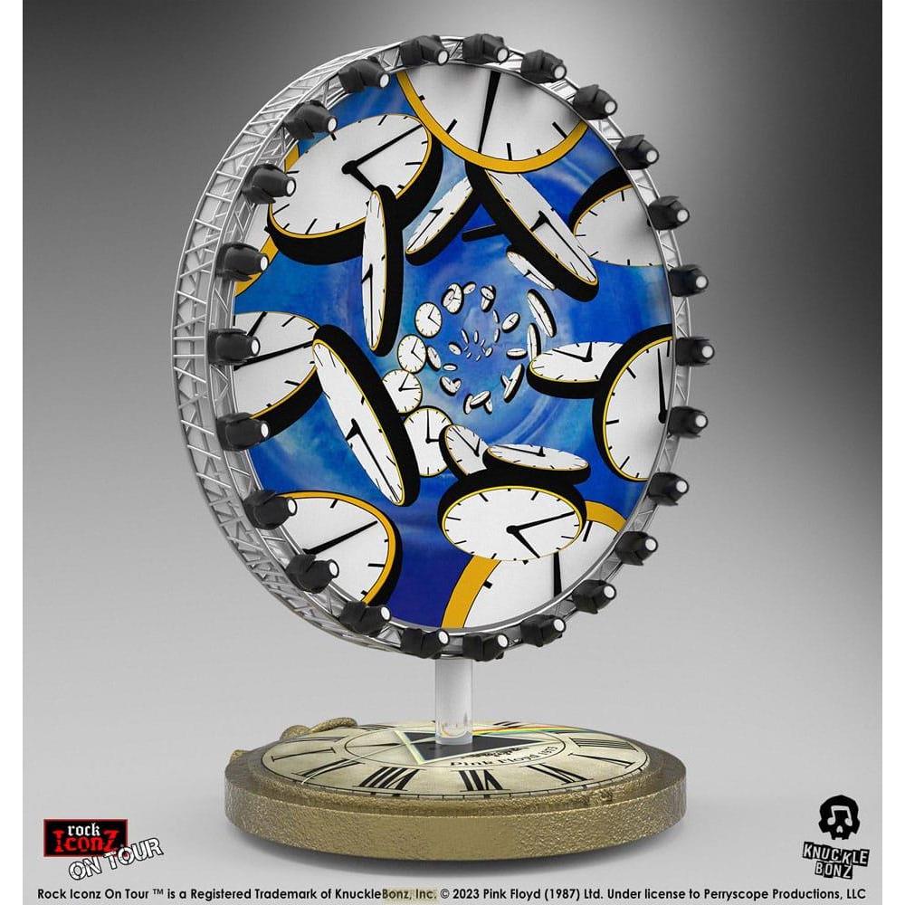 Knucklebonz Pink Floyd Rock Iconz On Tour Statue Time Projection Screen (Dark Side of the Moon Tour) 25 cm