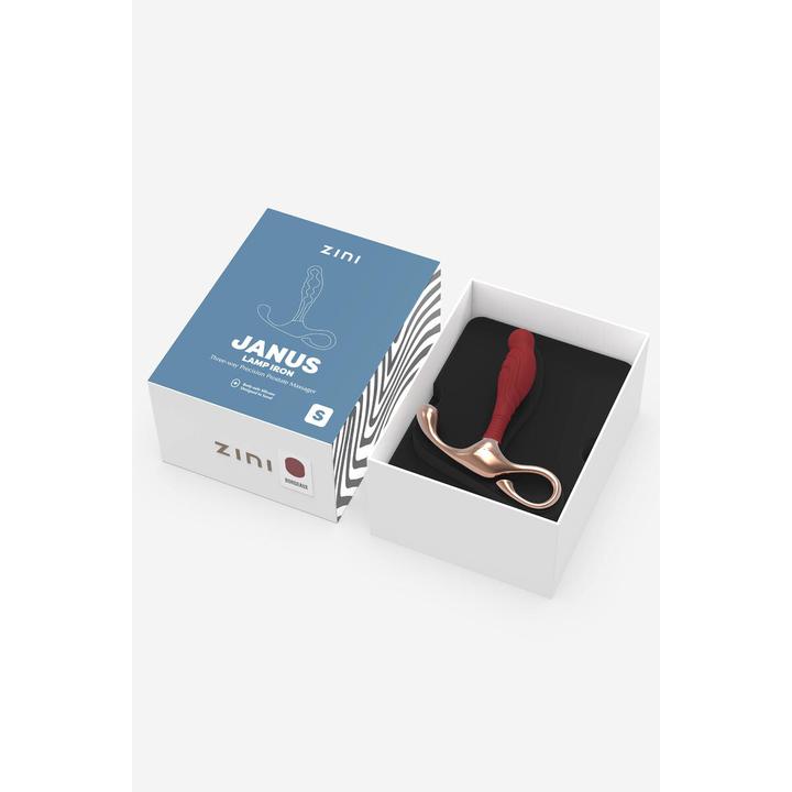 Actual product image Zini Janus Lamp Iron, Three Way Precision Prostate Massager (Small)