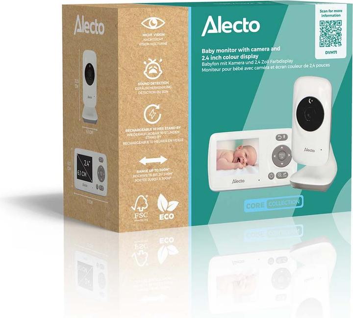 Produktbild Alecto Babyphone mit Kamera (300 m)