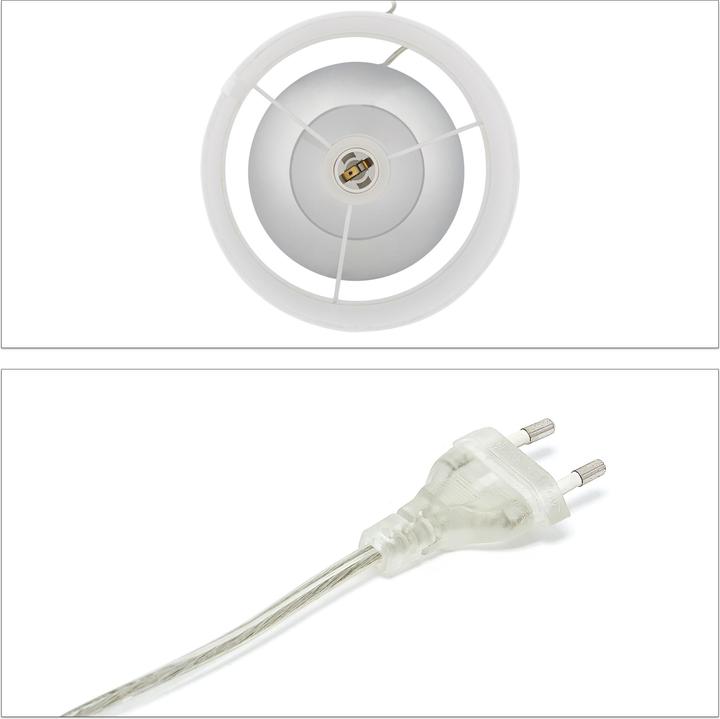 Actual product image Relaxdays Table lamp (E14)