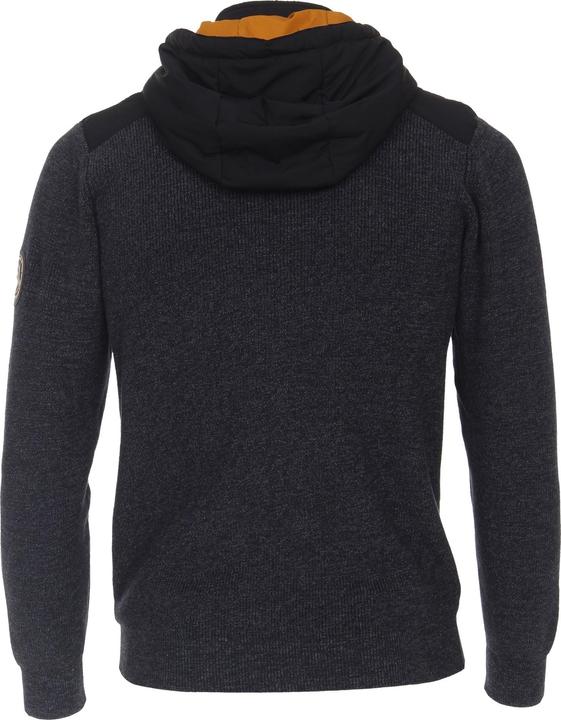 Produktbild Casa Moda Cardigan Strickjacke mit Reissverschluss und abnehmbarer Kapuze (L)