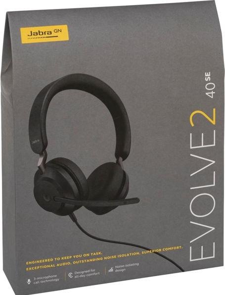 Produktbild Jabra Evolve2 40 SE (Kabelgebunden, USB-C)