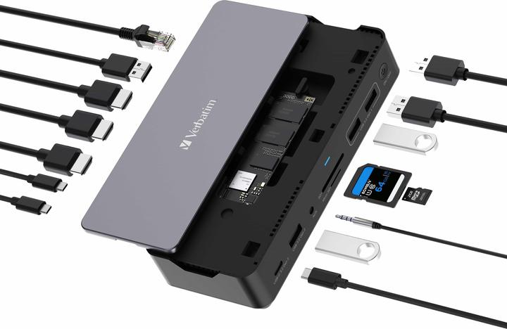 Immagine prodotto Verbatim CDS-15S (USB-C, 15 Porti)