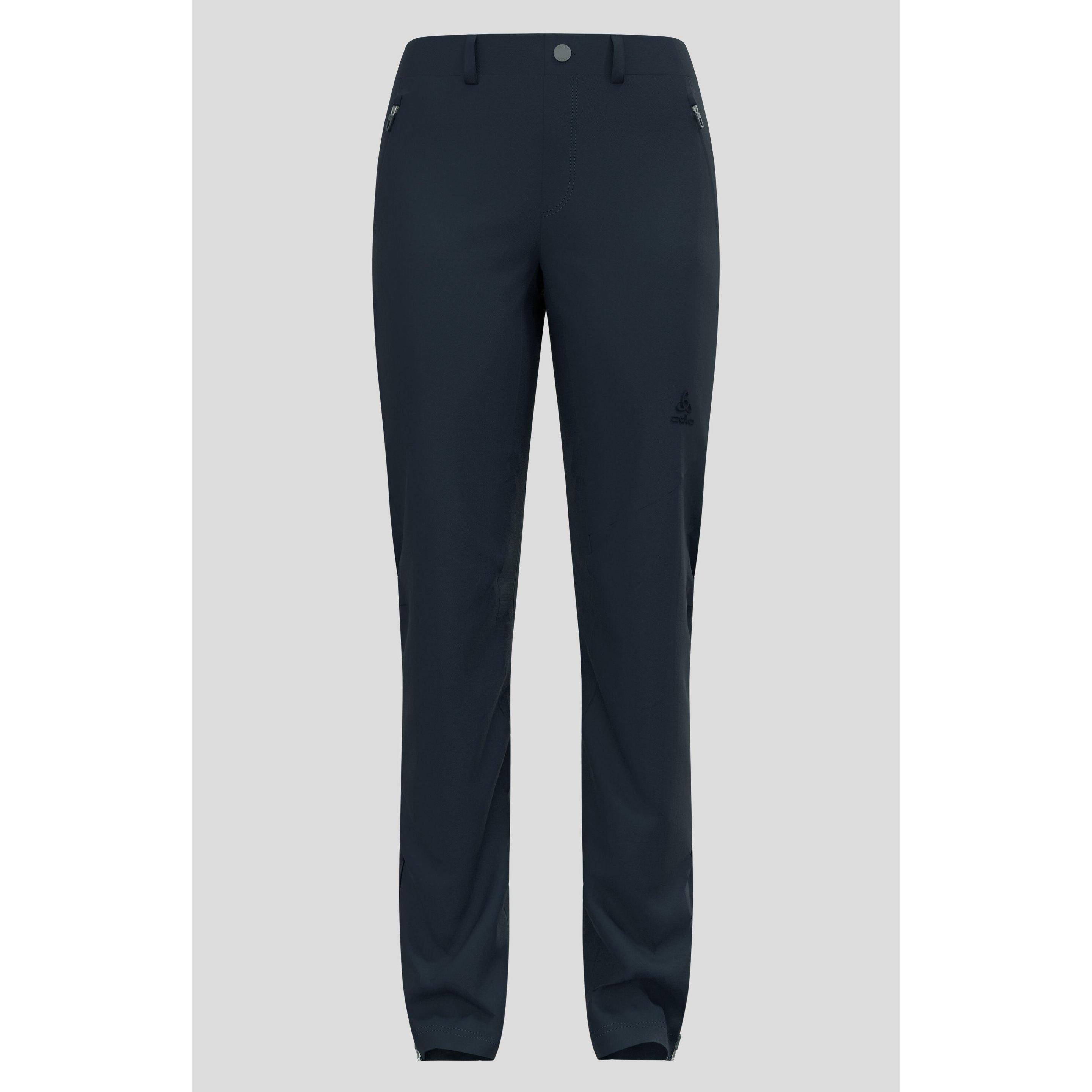 Odlo, Damen, Outdoorhose, Ascent Warm (48), Blau, 48