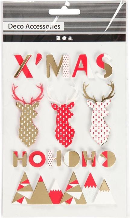 Produktbild Creativ Company Weihnachtssticker3D