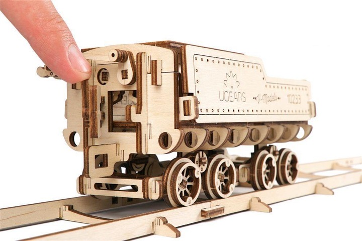 Image du produit Ugears Locomotive V-Express avec wagon