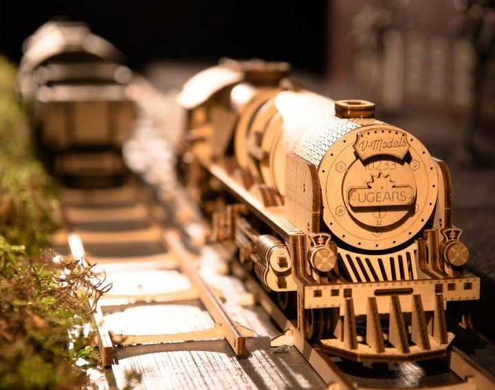 Image du produit Ugears Locomotive V-Express avec wagon