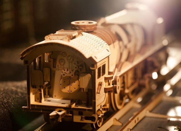Image du produit Ugears Locomotive V-Express avec wagon