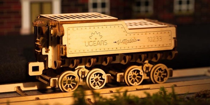 Image du produit Ugears Locomotive V-Express avec wagon