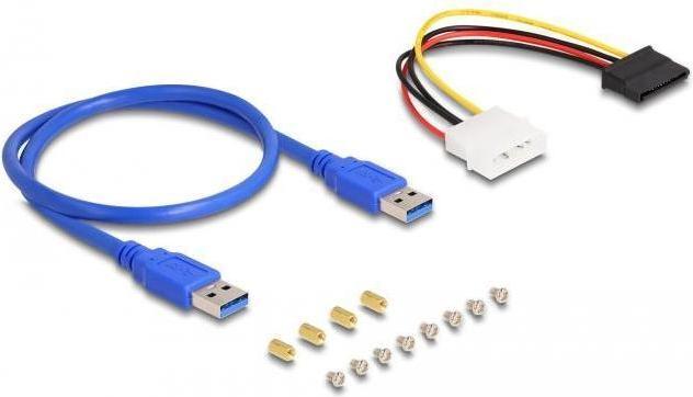 Produktbild Delock Riser Karte PCI Express x1 zu 3 x PCIe x1 mit 50 cm USB Kabel